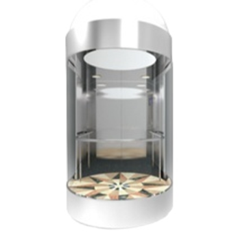 Modern Design Hotel Elevator 800kg Capacity AC Drive Gearless Traction for Shopping Malls