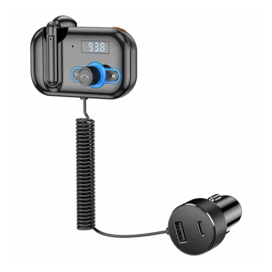 Hands-Free Bluetooth FM Transmitter: Ultimate Car Kit with MP3 Player, Dual USB Charger & Multi-Functionality