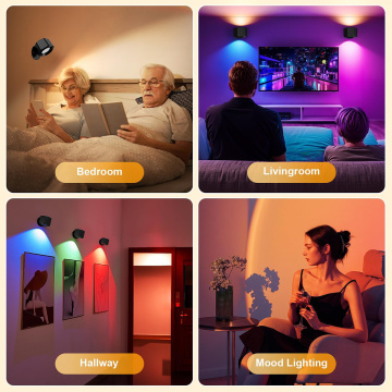 Lampe murale JSK-C38-RGB