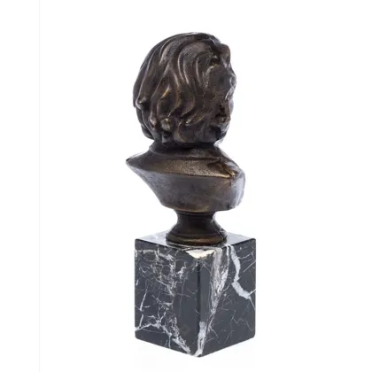 Classic Design Bronze Einstein Bust Sculpture