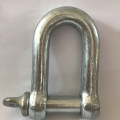 High Tensile D Shackle Anchor Shackle 10kN High Tensile D Shackle Supplier