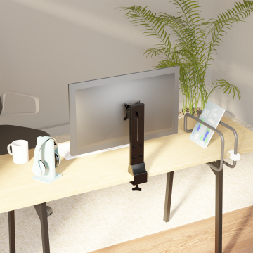 Hot Sale Silver Office Furniture: Affordable Triple Monitor Arm Stand with Flexible Design for Multiple LCD Screens