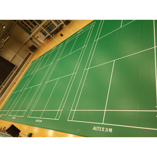 Vinyl PVC indoors Badminton Sports Flooring court mat