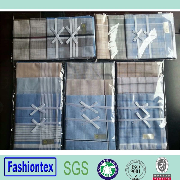 in Stock Low MOQ Men Cotton Handkerchief Supplier3