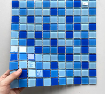 MOSAICO DE VIDRIO PARA PISCINA