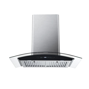 Home Appliance 3 Speed Touch Control Black Titanium 900 mm Aluminium Filter 24# Copper Motor Range Hood