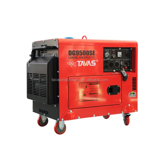 8 kVA Three Phase Double Voltmeter 48V DC Generator in Algeria