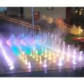 Magic water park dry floor fountain