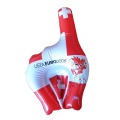 Inflatable پروموشنل ہاتھ inflatable درمیانی انگلی ہاتھ