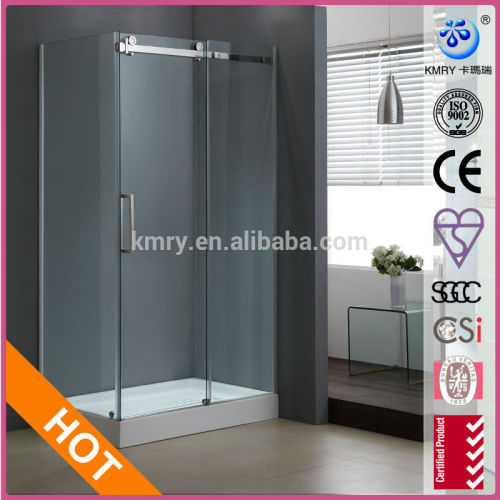 Three/triple Panel Sliding Glass Door Cheap Shower Cubicle, High