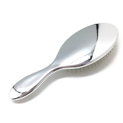 Osaki Brand Electroplate Hair Brush with Massage Steel Pins - Wholesale Option