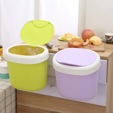 J552 Plastic Mini Size On Desk Trash Bin For Office container