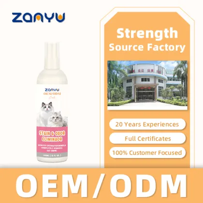 Private Label Petcare Cat Stain & Odor Eliminator Spray