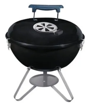 Black Portable Charcoal BBQ Grill for Family Party (WSH-PB01)