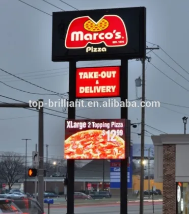 led commercial advertising display screen