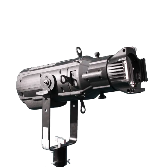 200W COB LED Profile Spot Leko Light with DMX Control, Zoom Function, and Adjustable Cool/Warm White (3200K-5600K)