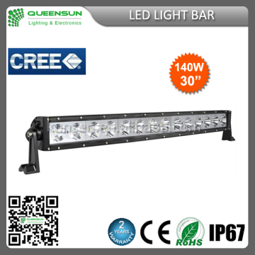 IP68 super bright,10W CREE LED chips single row LED light bar 100W SRLB100-C4