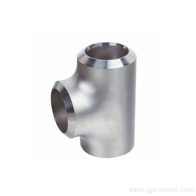 Precision Titanium Reducing Tee for Industrial Piping