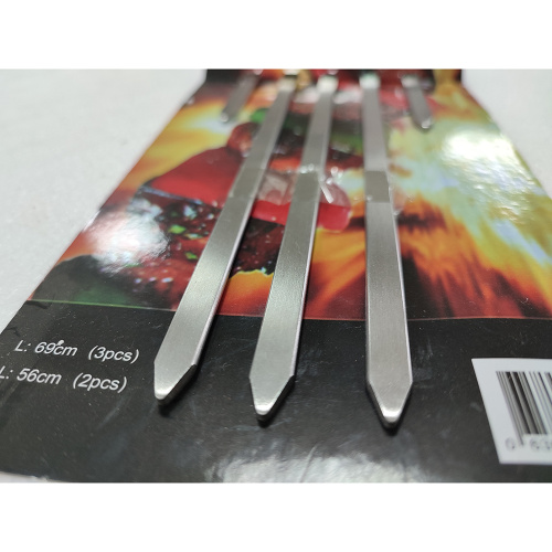 Hot selling stainless steel BBQ skewers