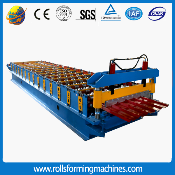 Sheet metal roll forming machines