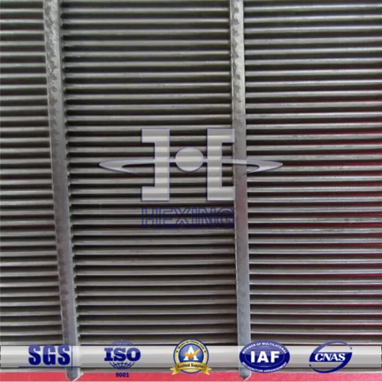 V Shaped Wire Welded Stainless Steel Screens