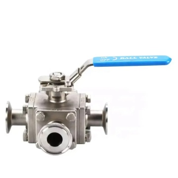 Sanitary Stainless Steel Full Bore Encapsulated Ball Valve