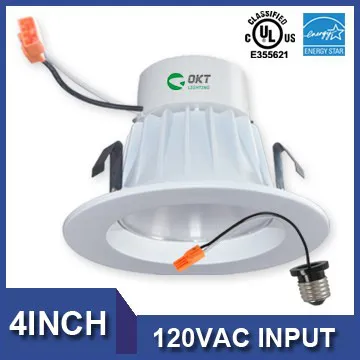 dimmable 4inch 11w dlc ul 4inch downlight