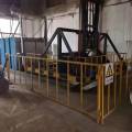 Trolley type investment casting roasting furnace