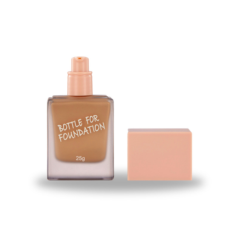 30ml Makeup Liquid Foundation Pump Glass Bottle