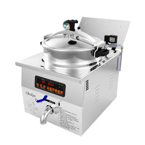 Fast Food Shop Mini 16L Deep Fryer Churro Machine and Pressure Electric Chicken Fryer