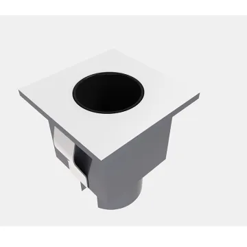 2024 Modern Commercial Hotel Decor Downlight Aluminum Black White 2W COB LED Linear Recessed Spot Light