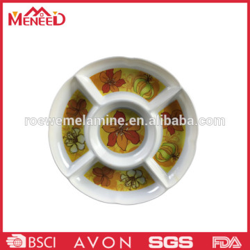 5 sections plastic color chips