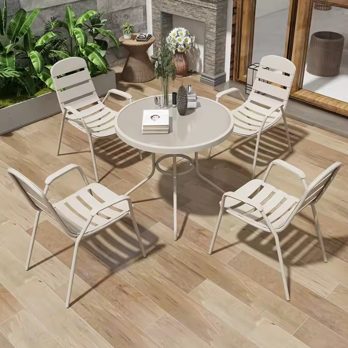 Nordic Style Garden Furniture Set for Patio Leisure