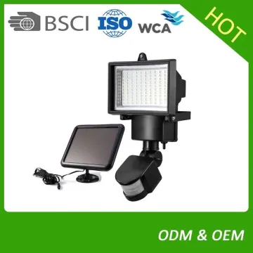 LED Solar Power PIR Motion Sensor Wall Light Outdoor Waterproof Garden Lamp outside lights