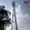 Torre monopolo de alta resistencia para infraestructura de telecomunicaciones