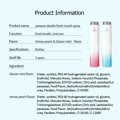 Manuka Honey Oral Fresheners Mouth Spray