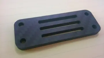 3K CNC Cut 100% Carbon Fiber Sheets