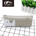 Cute cat face oxford cloth pencil case