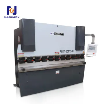 WC67K WC67 hydraulic bending machine 63T*2500 nc hydraulic plate bending machine sheet metal manual hydraulic bending machine