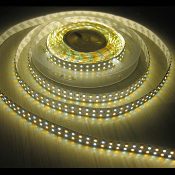 Bi-color 3528 SMD LED Strip Light, Non-waterproof Type, 120 LEDs/Meter Quantity