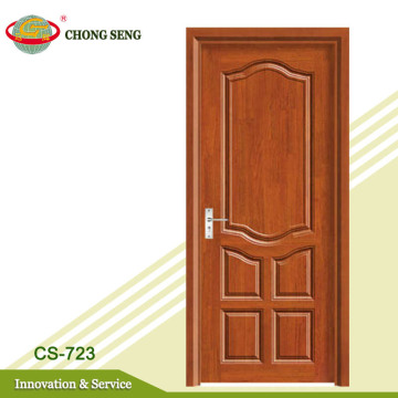 CS-723 factory price teak carved wooden door