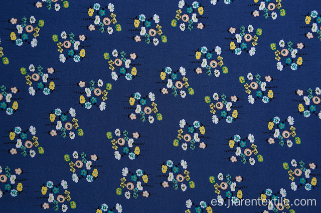 Tejidos Estampados Babysbreath Fondo Azul