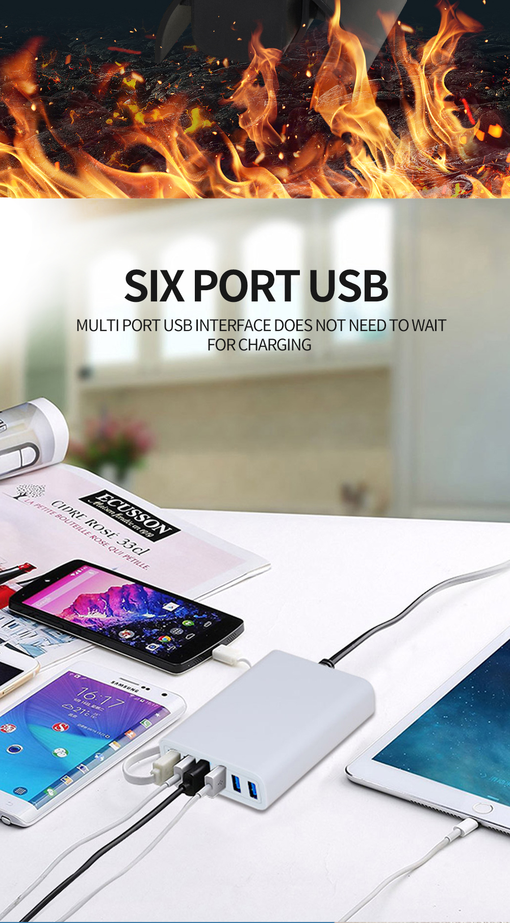 multiport usb charger