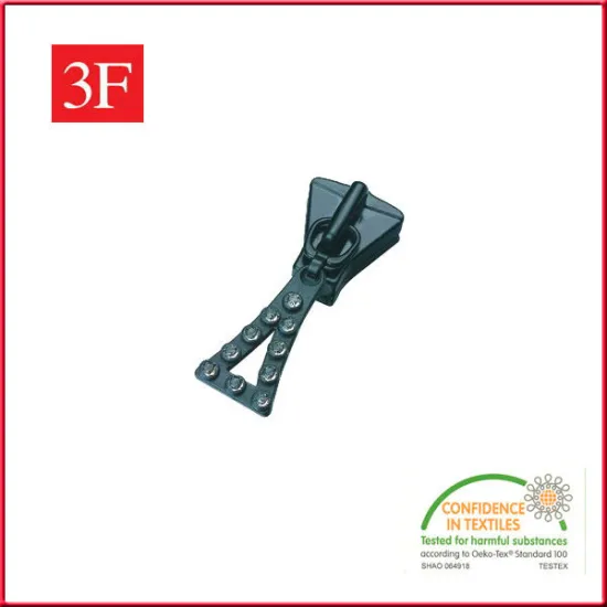 Rhinestone Zipper Slider