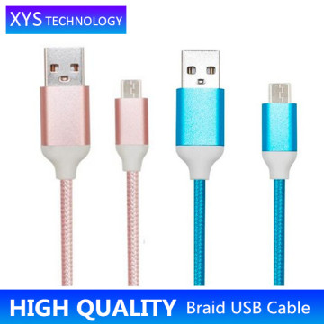 Alibaba com hotselling Nylon Braid USB Cable, New Products 2016 High Quality USB Cable/