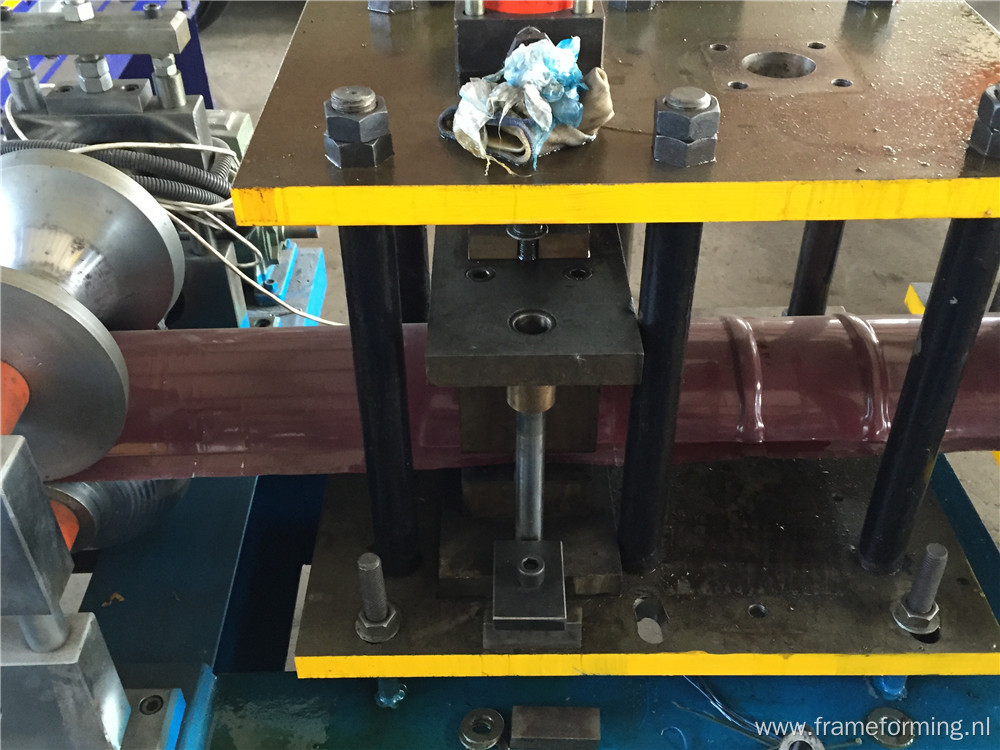 Metal Roof Ridge Cap Press Roll Forming Machine