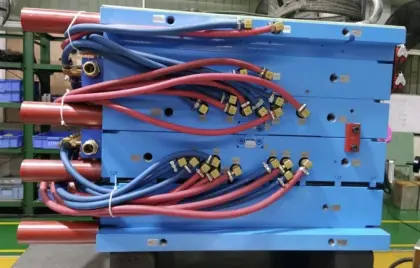 The C-pillar product on the car mold