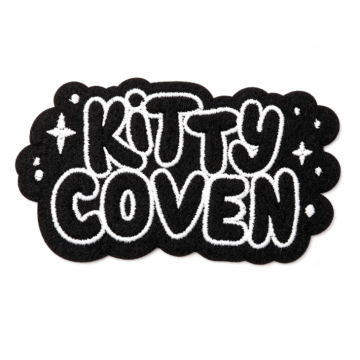 Custom Kitty Coven Embroidery Felt Patches