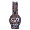 Drasso a mano Skeleton Glasser Bong Bong, simpatico bong di Halloween, tubo d&#39;acqua di vetro borosilicato, caveo di vetro, artigianato fatto a mano