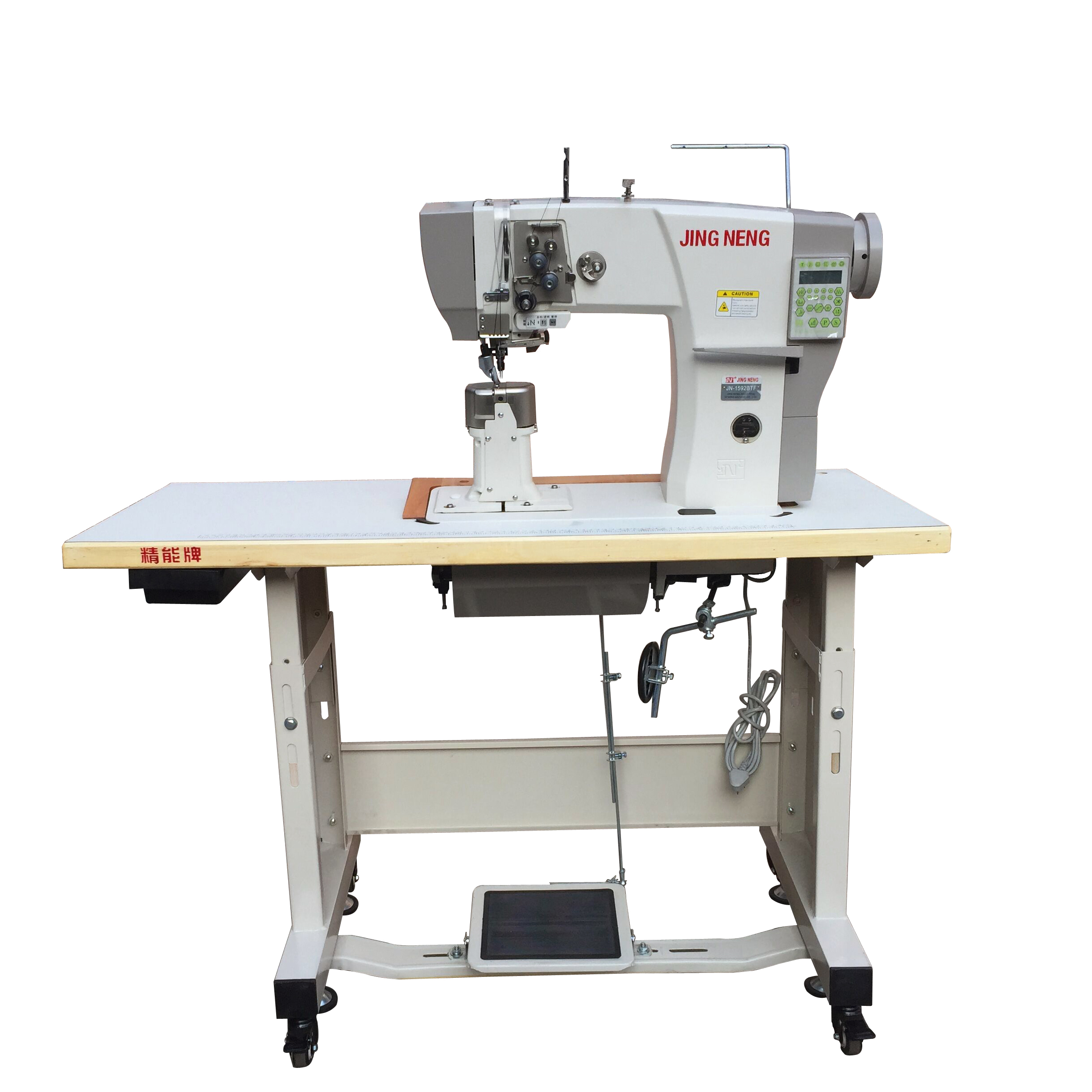 Double Needle Roller Sewing Machine - Computerized Upper Sewing Machine ...